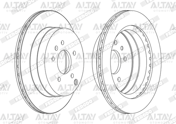 Opel Antara Arka Fren Diski Opel Antara Arka Fren Diski